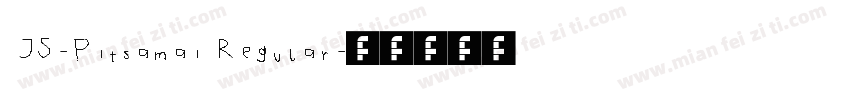 JS-Pitsamai Regular字体转换